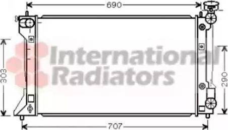 FPS 70 A1309 - Radiaator,mootorijahutus www.avaruosad.ee