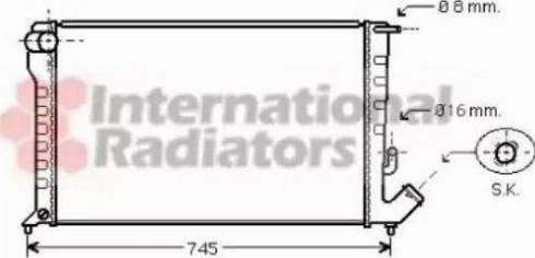 Ava Quality Cooling CN 2153 - Radiaator,mootorijahutus www.avaruosad.ee