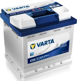 Varta 5524000473132 - Стартерная аккумуляторная батарея, АКБ www.avaruosad.ee