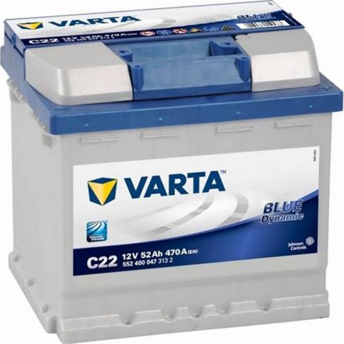 Varta 552400047 - Стартерная аккумуляторная батарея, АКБ www.avaruosad.ee