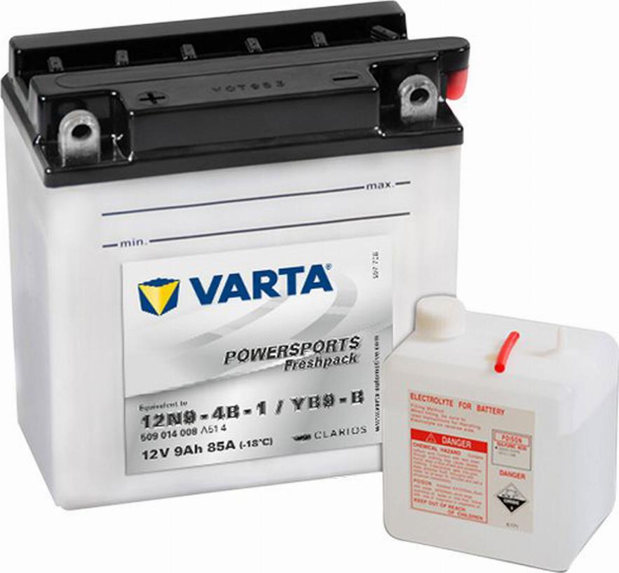 Varta 509014008 - Starter Battery www.avaruosad.ee