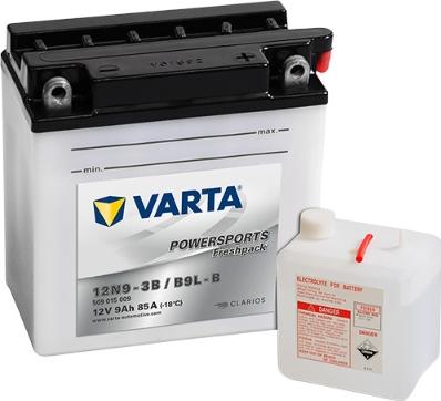 Varta 509015009I314 - Startera akumulatoru baterija www.avaruosad.ee