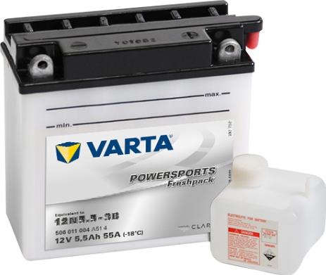Varta 506011004A514 - Starter Battery www.avaruosad.ee