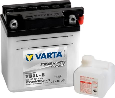 Varta 503013001A514 - Стартерная аккумуляторная батарея, АКБ www.avaruosad.ee