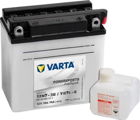 Varta 507012004A514 - Стартерная аккумуляторная батарея, АКБ www.avaruosad.ee