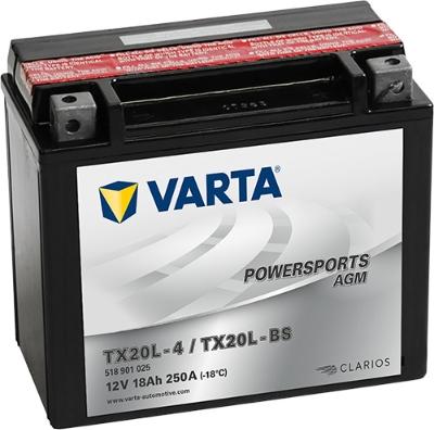 Varta 518901025I314 - Стартерная аккумуляторная батарея, АКБ www.avaruosad.ee