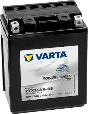 Varta 512908021I314 - Startera akumulatoru baterija www.avaruosad.ee