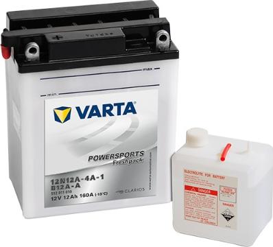 Varta 512011016I314 - Starter Battery www.avaruosad.ee