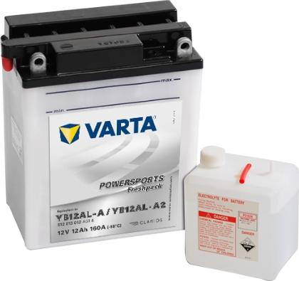 Varta 512013016I314 - Starter Battery www.avaruosad.ee