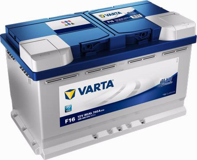 Varta 580400074 - Стартерная аккумуляторная батарея, АКБ www.avaruosad.ee