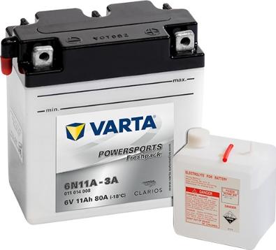 Varta 011014008I314 - Стартерная аккумуляторная батарея, АКБ www.avaruosad.ee