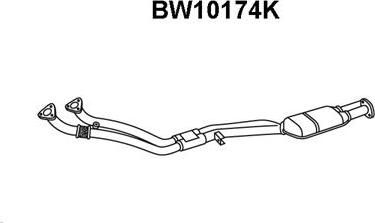 Veneporte BW10174K - Catalytic Converter www.avaruosad.ee