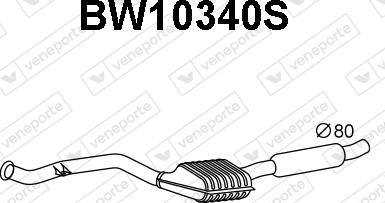 Veneporte BW10340S - Nosēdumu-/Daļiņu filtrs, Izplūdes gāzu sistēma www.avaruosad.ee