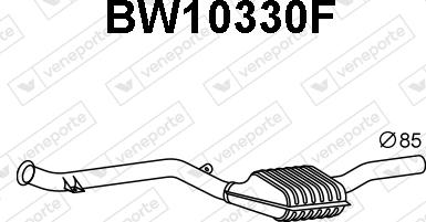 Veneporte BW10330F - Сажевый / частичный фильтр, система выхлопа ОГ www.avaruosad.ee
