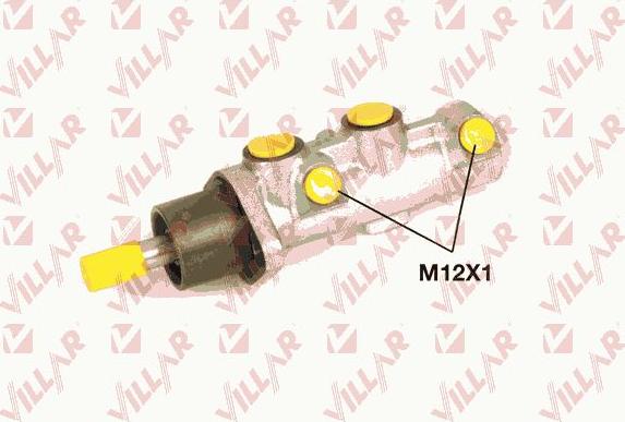 Villar 621.2971 - Brake Master Cylinder www.avaruosad.ee