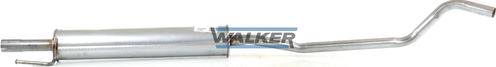 Walker 23253 - Silenciador del medio www.avaruosad.ee