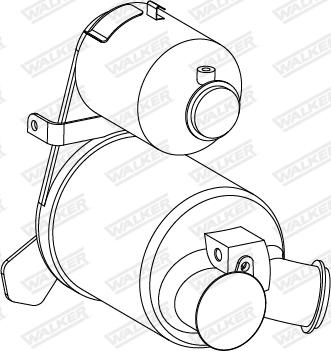 Walker 73298 - Soot/Particulate Filter, exhaust system www.avaruosad.ee