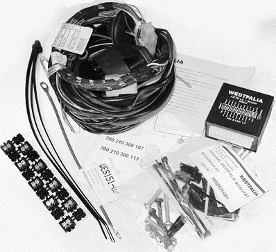 Westfalia 300210300107 - Electric Kit, towbar www.avaruosad.ee