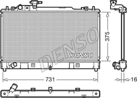 Wilmink Group WG1919670 - Radiaator,mootorijahutus www.avaruosad.ee