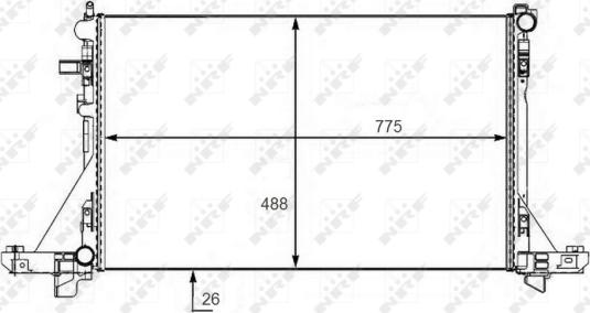 Wilmink Group WG1723432 - Radiaator,mootorijahutus www.avaruosad.ee