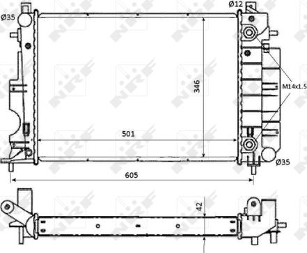 Wilmink Group WG1722677 - Radiaator,mootorijahutus www.avaruosad.ee