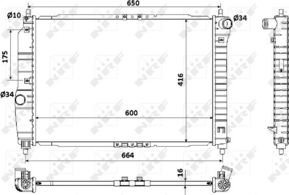 Wilmink Group WG1722702 - Radiator, engine cooling www.avaruosad.ee