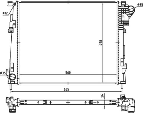 Wilmink Group WG1722770 - Radiators, Motora dzesēšanas sistēma www.avaruosad.ee