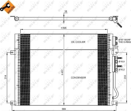 Wilmink Group WG2161199 - Kondensor, klimatanläggning www.avaruosad.ee