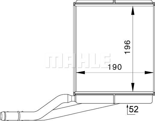 Wilmink Group WG2180107 - Soojusvaheti,salongiküte www.avaruosad.ee