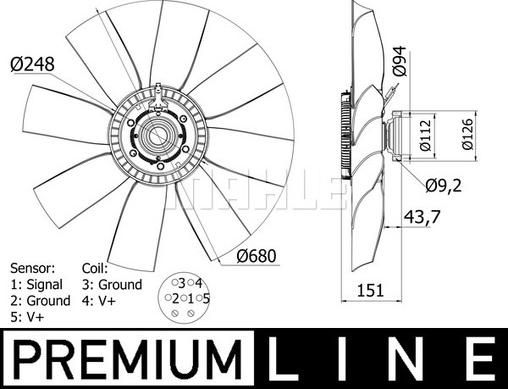 Wilmink Group WG2180796 - Fan, radiator www.avaruosad.ee