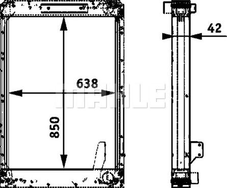 Wilmink Group WG2183941 - Radiaator,mootorijahutus www.avaruosad.ee