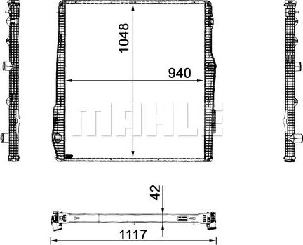 Wilmink Group WG2183089 - Радиатор, охлаждение двигателя www.avaruosad.ee