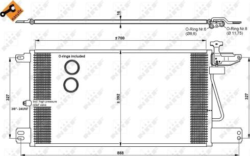 Wilmink Group WG2260807 - Condenser, air conditioning www.avaruosad.ee