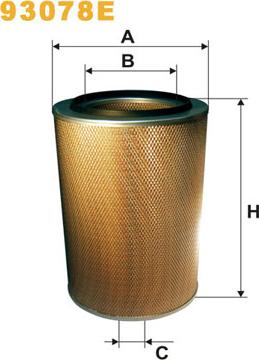 WIX Filters 93078E - Luftfilter www.avaruosad.ee
