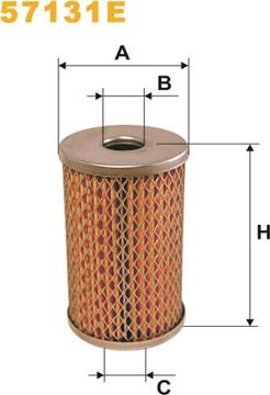 WIX Filters 57131E - Hüdraulikafilter,roolimine www.avaruosad.ee