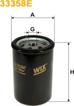 WIX Filters 33358E - Fuel filter www.avaruosad.ee