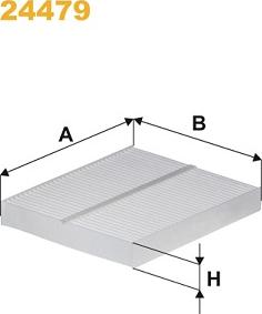 WIX Filters 24479 - Filtrs, Salona telpas gaiss www.avaruosad.ee