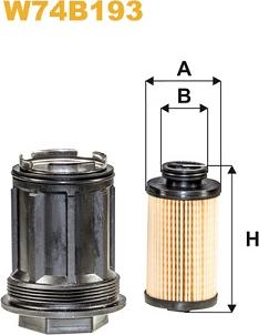 WIX Filters W74B193 - Karbamīda filtrs www.avaruosad.ee