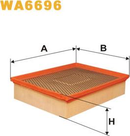 WIX Filters WA6696 - Filtre à air www.avaruosad.ee