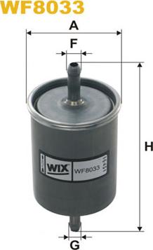 WIX Filters WF8033 - Fuel filter www.avaruosad.ee