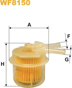 WIX Filters WF8150 - Polttoainesuodatin www.avaruosad.ee