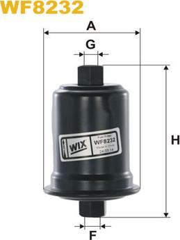 WIX Filters WF8232 - Fuel filter www.avaruosad.ee