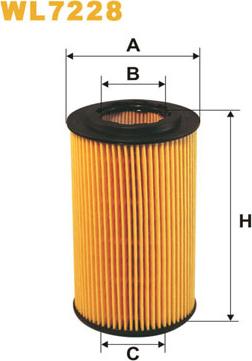 WIX Filters WL7228 - Filtre à huile www.avaruosad.ee