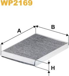 WIX Filters WP2169 - Filter, interior air www.avaruosad.ee