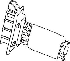 WXQP 352047 - Resistor, interior blower www.avaruosad.ee