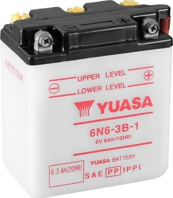 Yuasa 6N6-3B-1 - Startera akumulatoru baterija www.avaruosad.ee