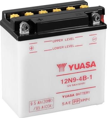 Yuasa 12N9-4B-1 - Стартерная аккумуляторная батарея, АКБ www.avaruosad.ee