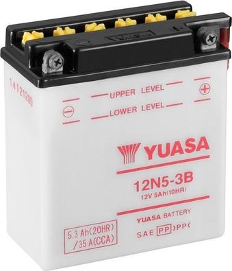 Yuasa 12N5-3B - Starter Battery www.avaruosad.ee