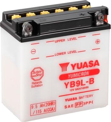 Yuasa YB9L-B - Starter Battery www.avaruosad.ee
