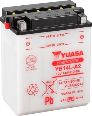Yuasa YB14L-A2 - Стартерная аккумуляторная батарея, АКБ www.avaruosad.ee